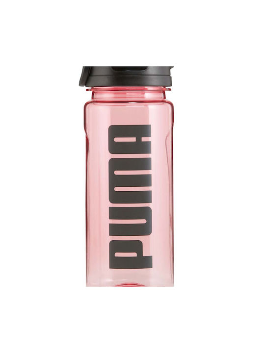 PUMA Αθλητικό Παγούρι Πλαστικό 600ml Ροζ