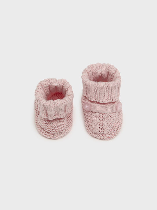 Mayoral Kids' Slipper Socks Pink