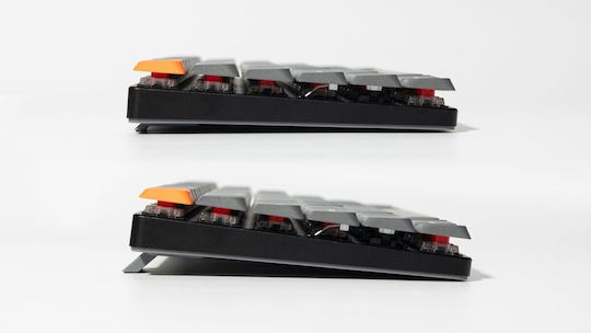 Keychron K1 Max K1M-H1 Tastatură Mecanică De Gaming Fără Fir Tenkeyless Cu Comutatoare Gateron Low Profile Red Și Iluminare RGB Engleză SUA