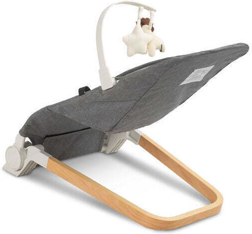 Caretero Χειροκίνητο Relax Μωρού Lounger Γκρι