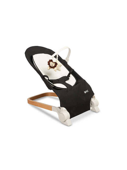 Caretero Manual Relax pentru Bebeluși Lounger Negru