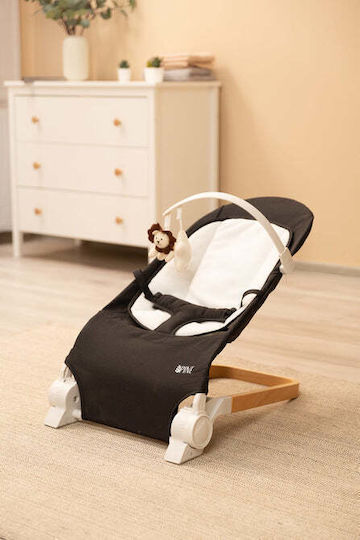 Caretero Manual Relax pentru Bebeluși Lounger Negru