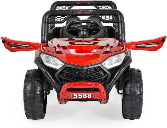 Bo Fast Utv Buggy Două Locuri Cu Telecomandă 12 Volți Roșu Pentru 3+ Ani