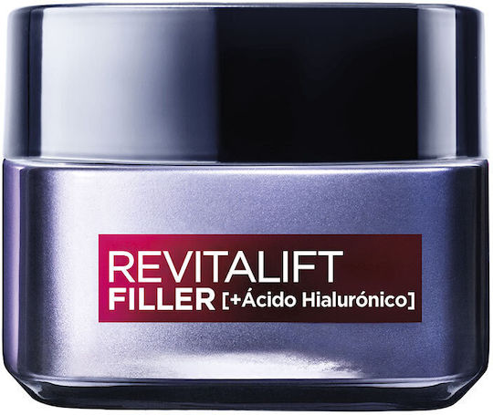 L'Oreal Paris Revitalift Filler Renew Κρέμα Προσώπου Ημέρας για Ενυδάτωση & Αντιγήρανση με Υαλουρονικό Οξύ 50ml