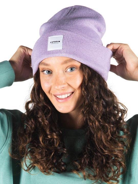 Icepeak Beanie Beanie Knitted in Purple color