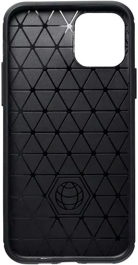 Techwave Carbon Back Cover Μεταλλικό Μαύρο (Realme C35)