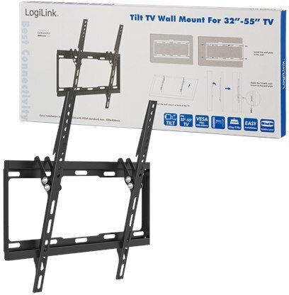 LogiLink BP0012 Βάση Τηλεόρασης Τοίχου έως 55" και 35kg