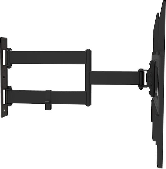 Cabletech UCH0210 Suport TV tavan cu braț până la 70" și 50kg Negru