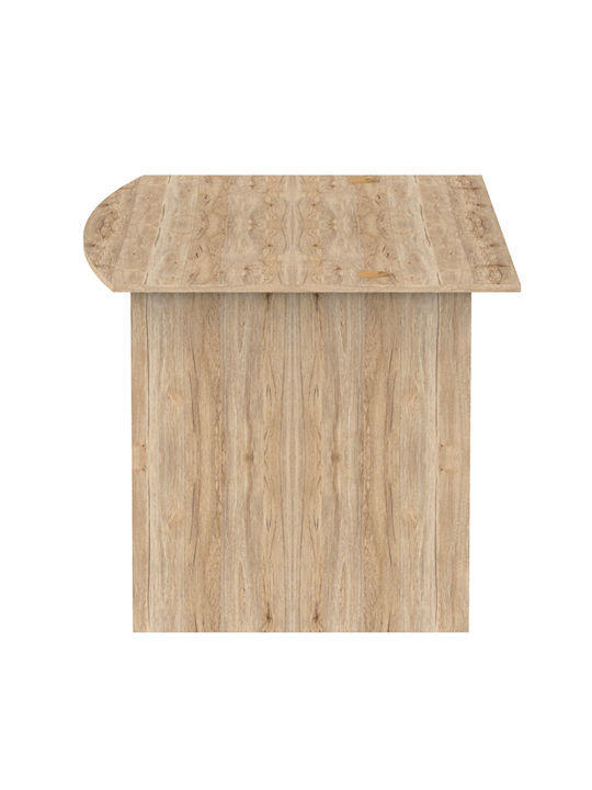 Γραφείο Anze Ξύλινο Φυσικό 180x93.5x75εκ.