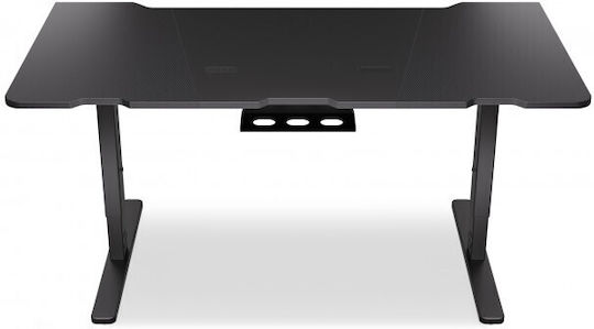Schreibtisch Atlas mit USB-Anschlüssen 150x78cm Black Schreibtisch Atlas mit USB-Anschlüssen 150x78cm Black