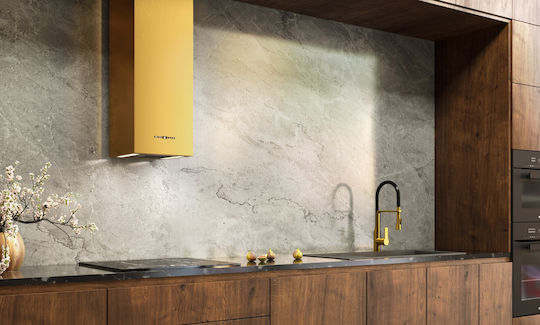Maan Ponza W 830 Островен аспиратор 30см Gold