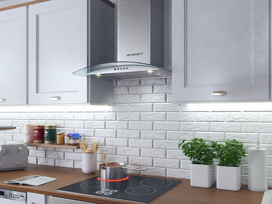 Berdsen Απορροφητήρας Καμινάδα 59.5cm Inox