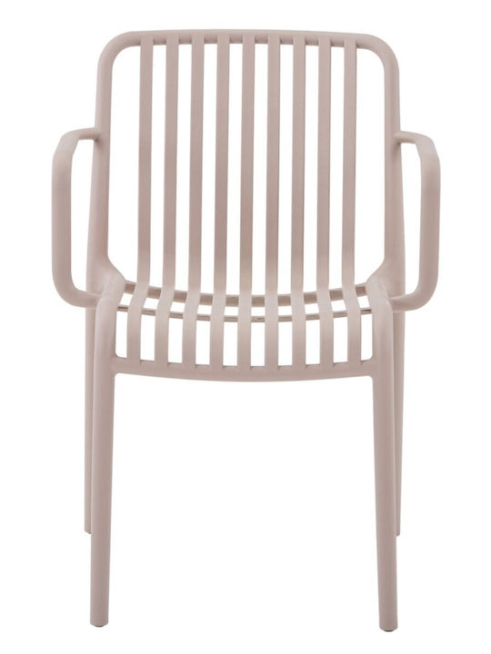Gartenstühle Polypropylen Convee Cappuccino 55x52x79cm