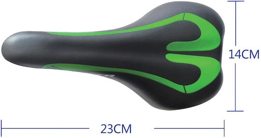Tpster Neagră Șa de Bicicletă