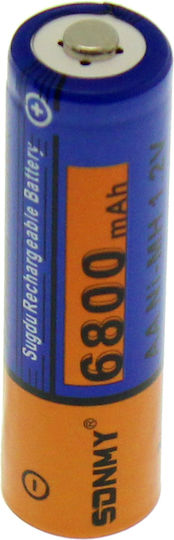 SDNMY Επαναφορτιζόμενη Μπαταρία AA Ni-MH 680mAh 1.2V 1τμχ