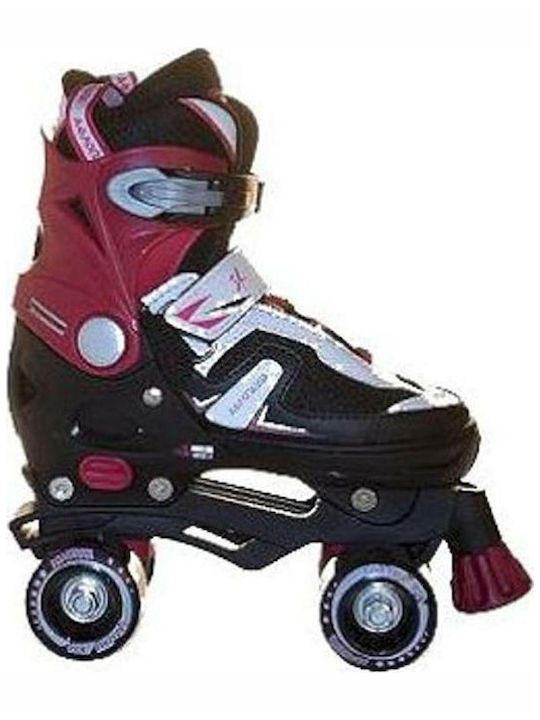 Αθλοπαιδιά Quad Αυξομειούμενα Rollers Ροζ Παιδικά
