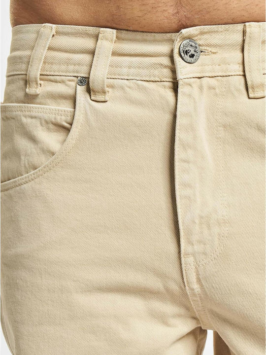 Herren Jeanshosen Cargo Beigen