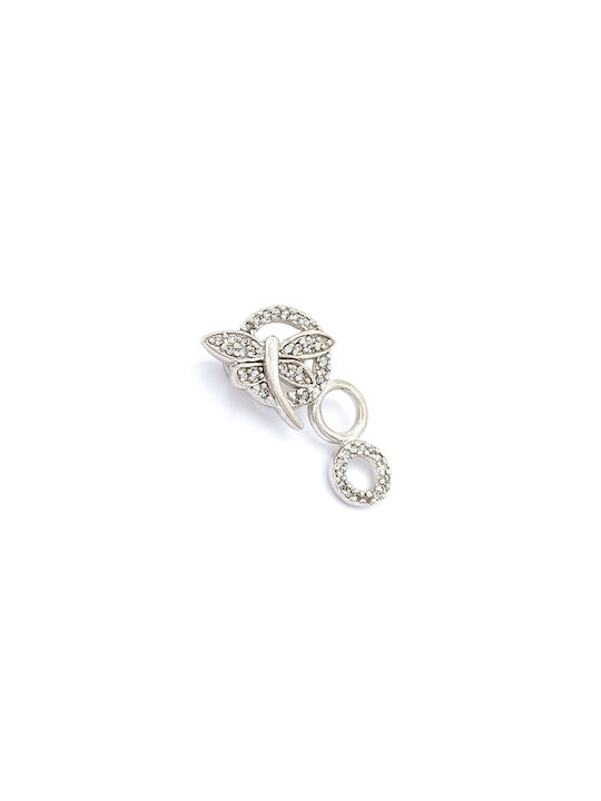 PS Silver Charm from Silver with Zircon