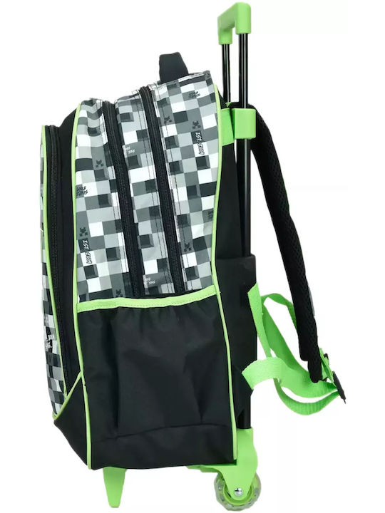 Rucsac Troller Gim pentru Școala Primară Minecraft Gri Piatră 316