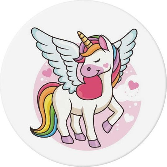 PopSockets PopGrip Κινητού Basic Unicorn