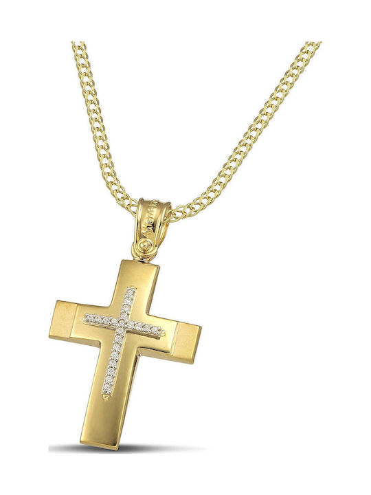 Themelidis Jewels Χρυσός Σταυρός 14Κ Themelidis Jewels Χρυσός Σταυρός 14Κ