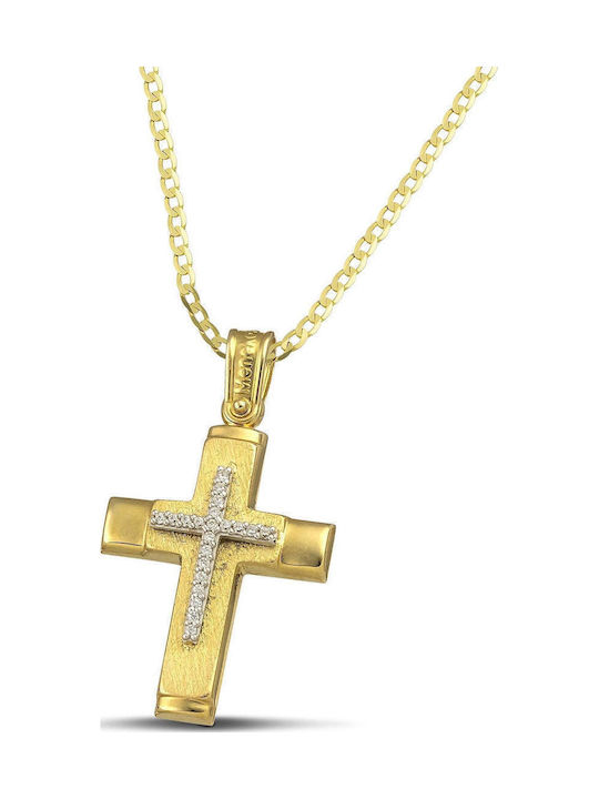 Themelidis Jewels Дамски Златен Кръст 14K