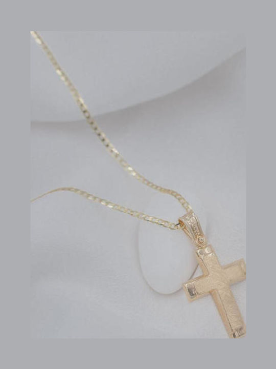 Themelidis Jewels Men's Gold Cross 14K