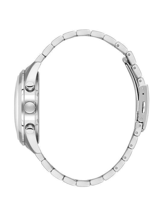 Beverly Hills Polo Club Uhr Batterie mit Silber Metallarmband