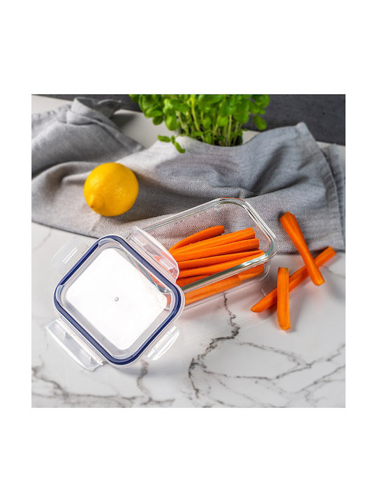 Kadax Cutie pentru Mâncare Sticlă Transparent 640ml 1buc