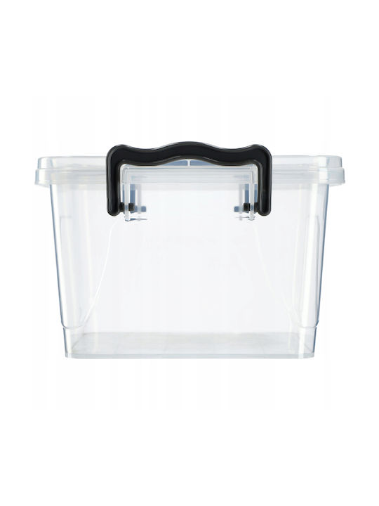 Kadax Cutie pentru Mâncare Plastic Transparent 2400ml 1buc