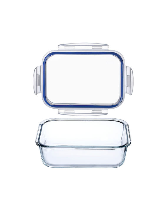 Kadax Lunchbox Glas Transparent 370ml 1Stück