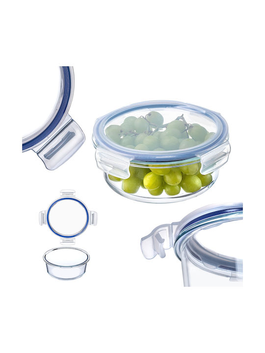 Kadax Δοχείο Φαγητού Γυάλινο Διάφανο 950ml