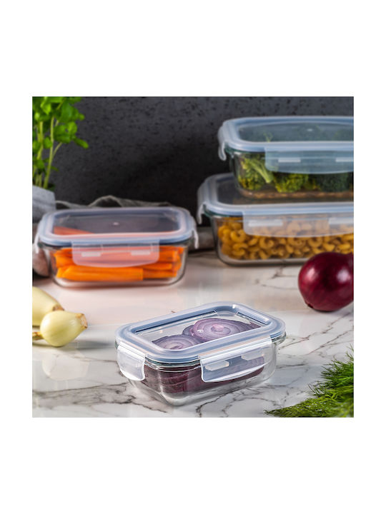 Kadax Lunchbox Glas Transparent 370ml 1Stück