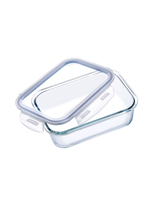 Kadax Lunchbox Glas Transparent 1040ml 1Stück