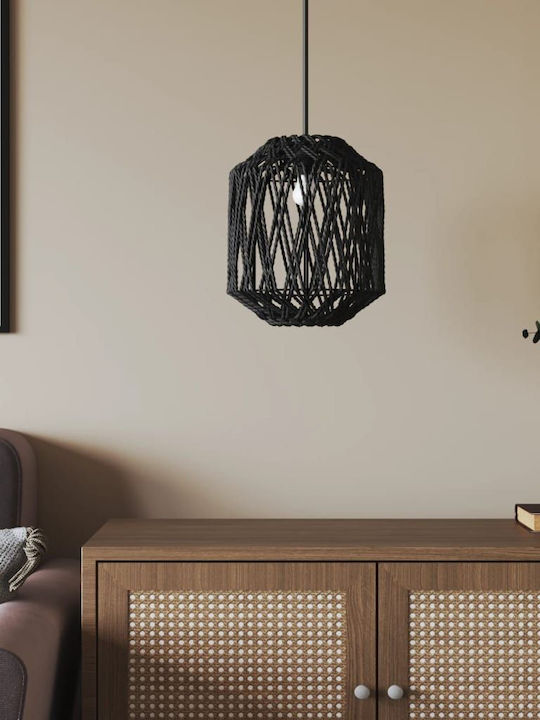 vidaXL Lamp Shade Black