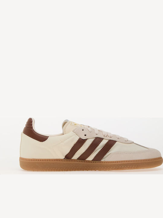 Samba Og Crew Herren Sneakers White / Preloved Brown / Wonder White
