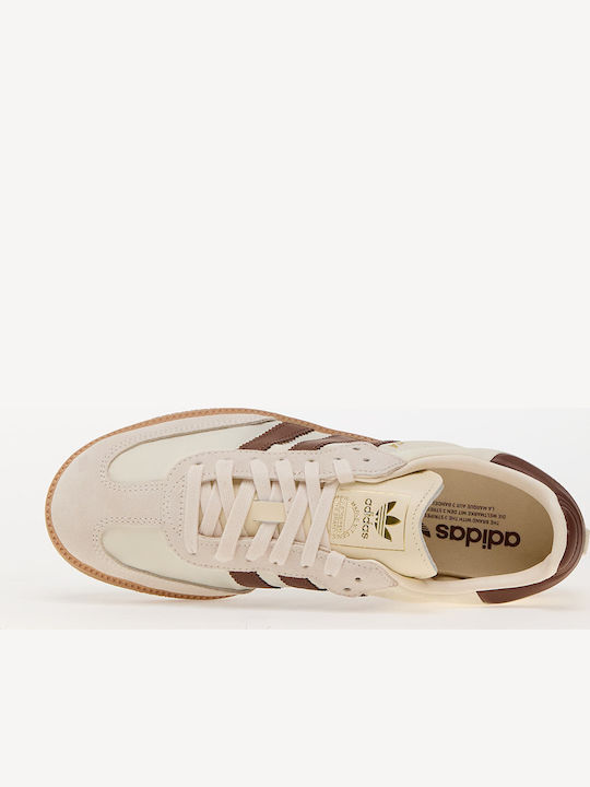 Samba Og Crew Herren Sneakers White / Preloved Brown / Wonder White