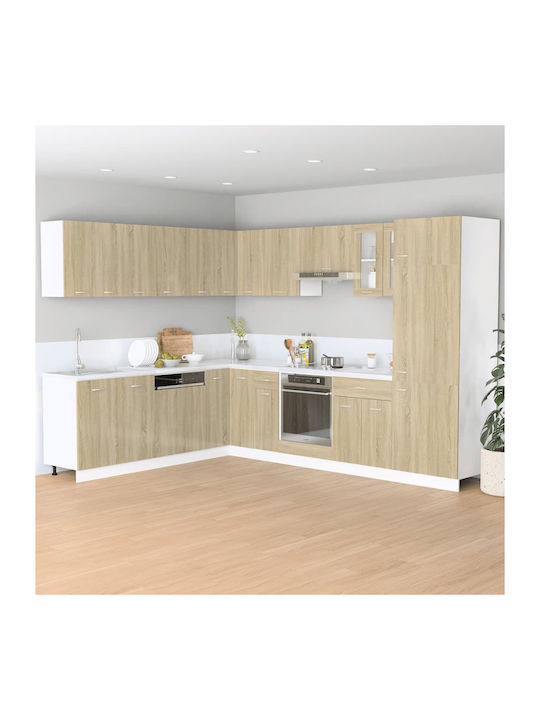 Шкаф за Долен Фурна Sonoma Oak, Brown 60x46x81.5бр