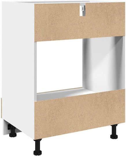 Dulap Inferior pentru Cuptor Sonoma Oak, Brown 60x46x81.5buc