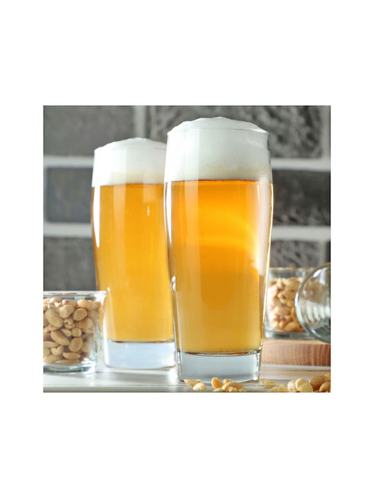 Kadax Gläser-Set Bier, μπίρας aus Glas 510ml 8Stück