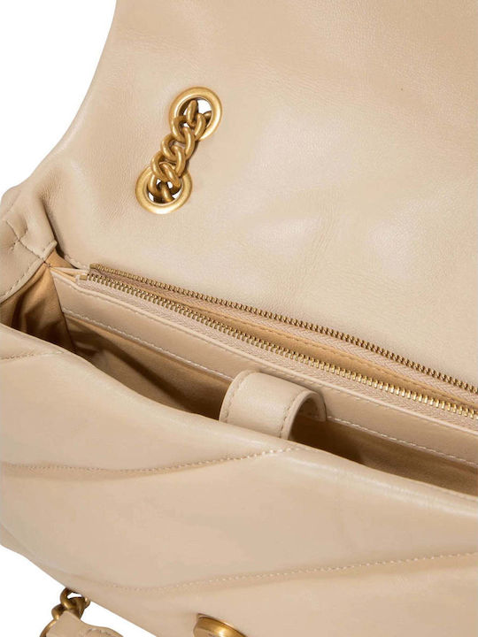 Pinko Love Classic Puff Γυναικεία Τσάντα Δερμάτινη
