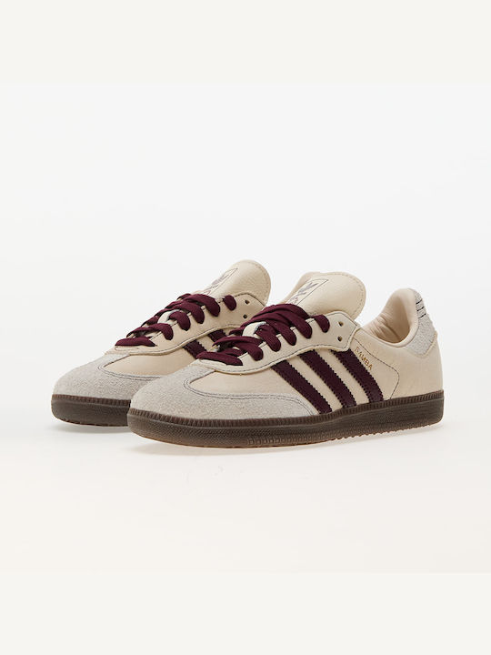 Adidas Samba Og Sneakers Wonder White / Maroon / Putgre