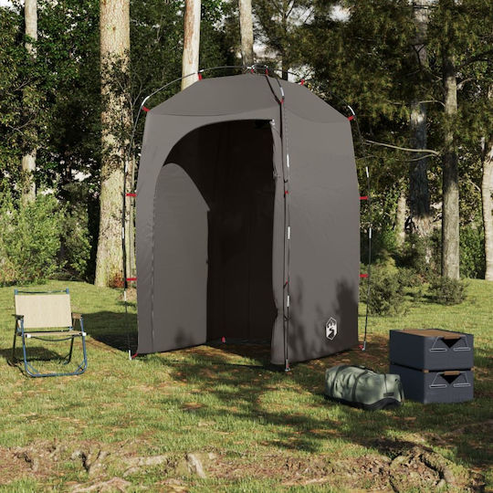 vidaXL Campingzelt Braun für 1 Person 140x140x213cm