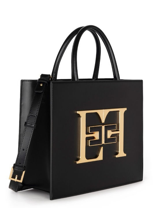 Elisabetta Franchi Damen Tasche Hand Schwarz