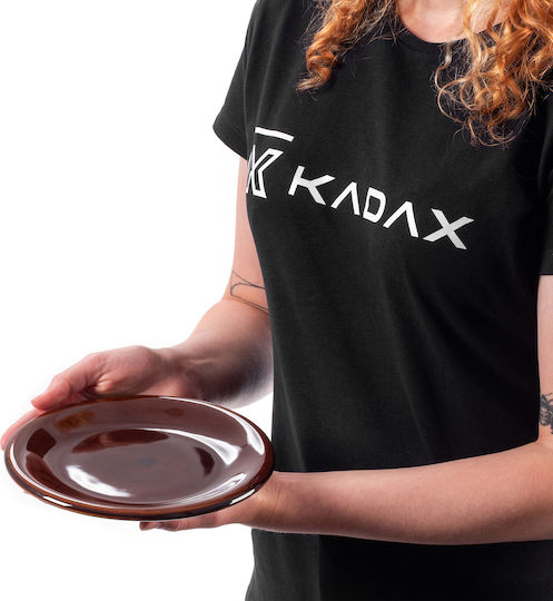 Kadax Plate Soup Ceramic Brown with Diameter 19cm 2pcs