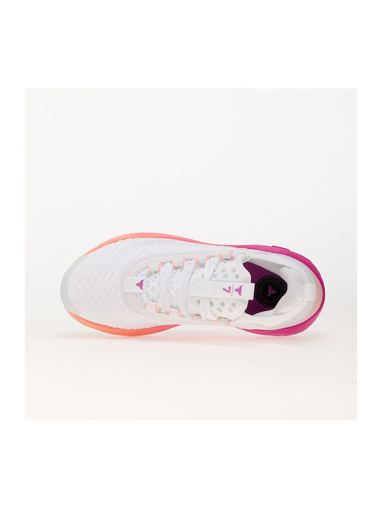 Project Rock 7 Γυναικεία Αθλητικά Παπούτσια Training White / Vivid Magenta