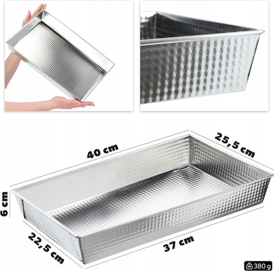 Kadax Tavă De Copt Din Aluminiu 25x40cm