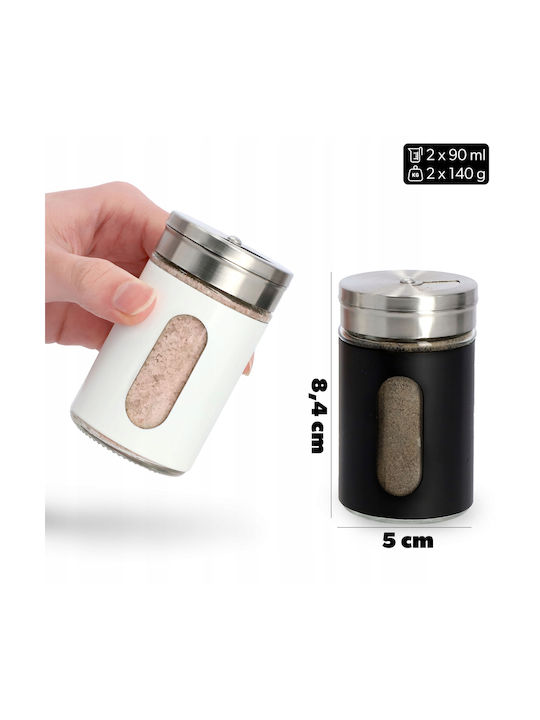Kadax Σετ Αλατοπίπερο Inox 2τμχ
