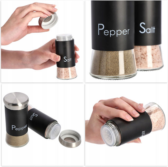 Kadax Salz- und Pfefferset Inox 2Stück