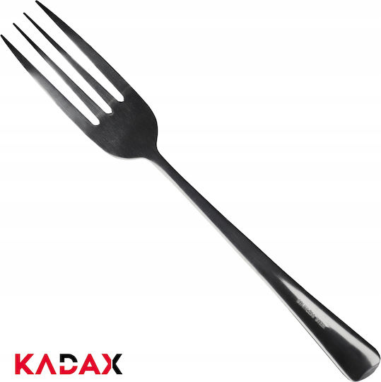 Kadax Σετ Πιρούνια Φαγητού Ανοξείδωτα Ασημί 3τμχ